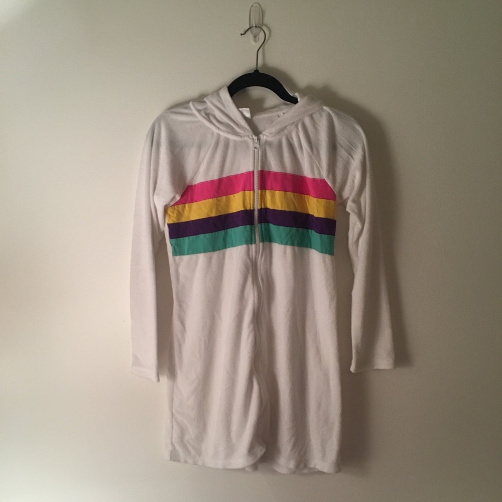 Girl’s drying swim hoodie